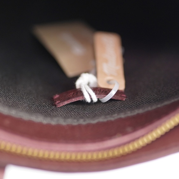 NWT MADEWELL The Zip-Top Transport Crossbody in Dark Burgundy - Picture 8 of 8